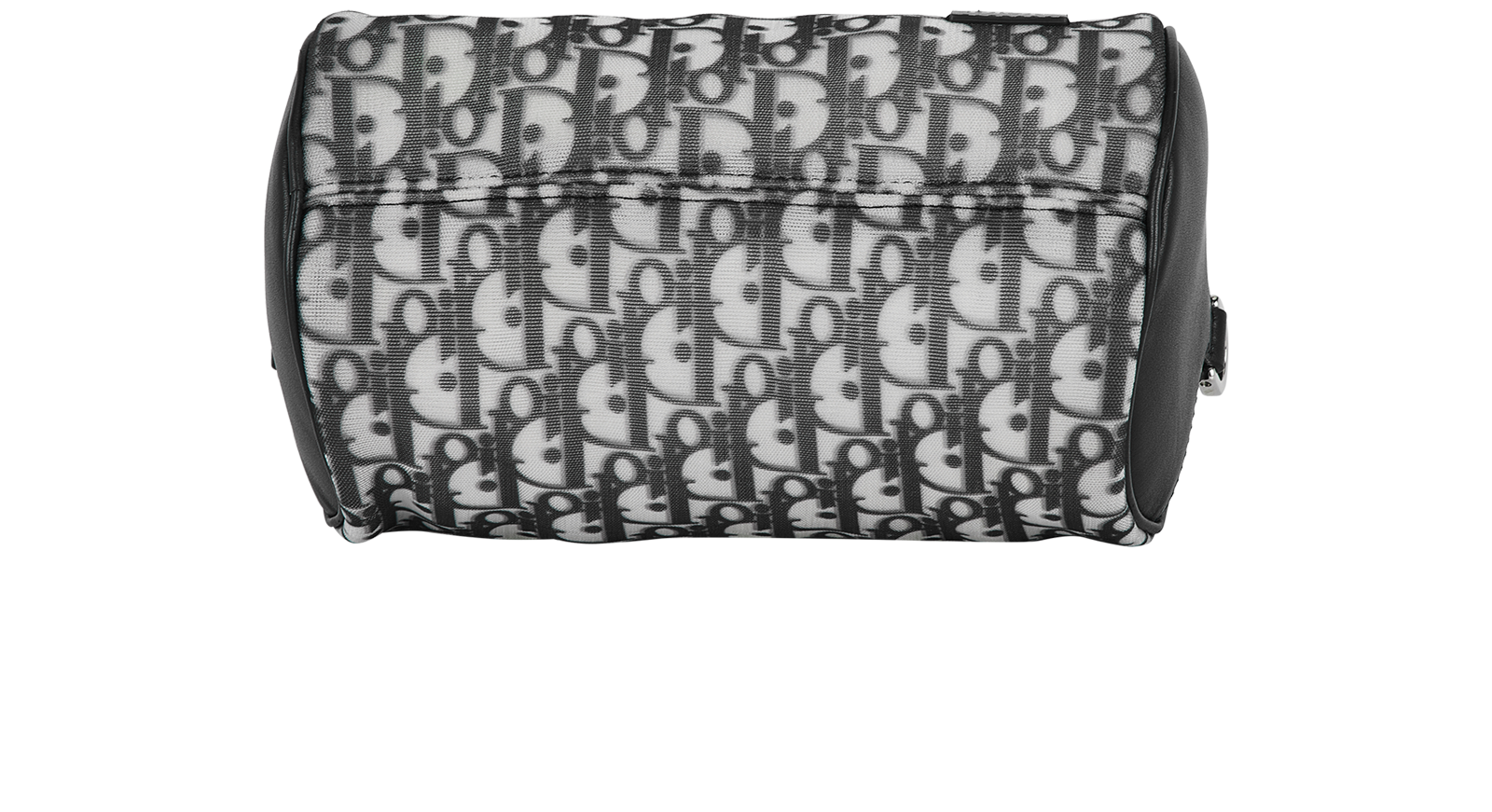 Roller Crossbody, &pound;595, Handbags, Black/Grey/White, Leather/Nylon, Top view